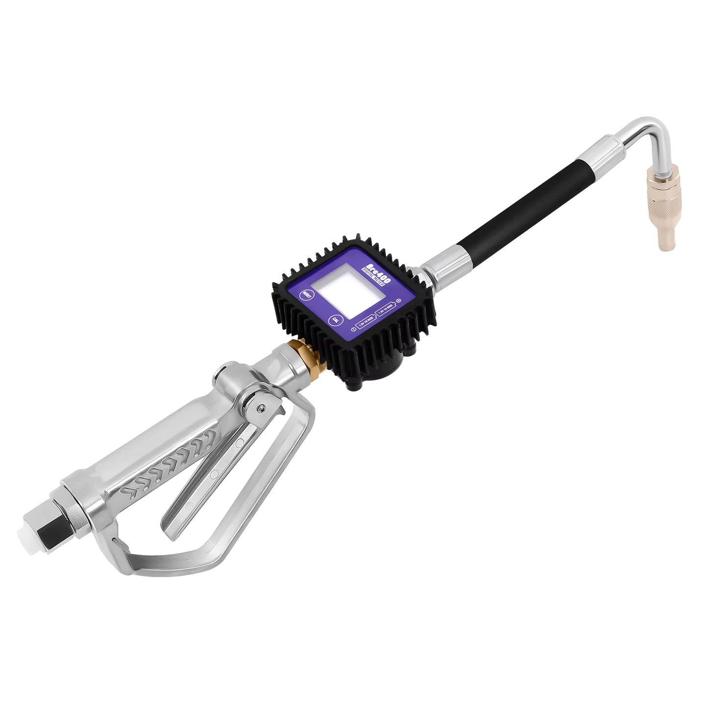 Pistolet distributeur d’huile électronique 45BAR avec compteur digital, pompe de transfert huile moteur, pistolet de dosage précis pour atelier auto