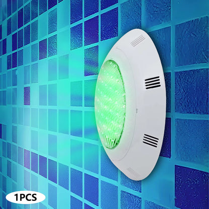 45W RGB LED swimming pool projector IP68 waterproof – 12V underwater light with remote control – Pond / fountain lighting