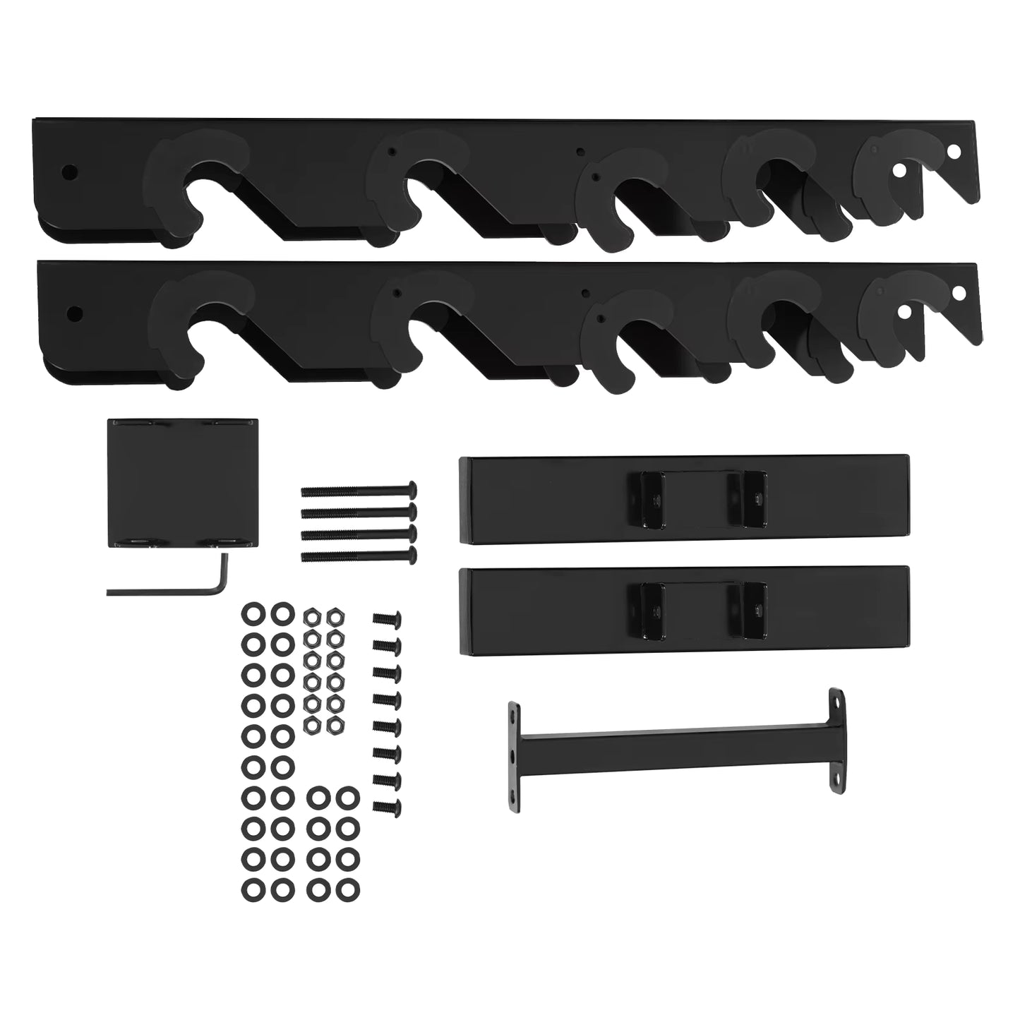 Support d’Haltères en Acier 5 Niveaux – Rack de Rangement pour Poids 100 kg Salle de Sport