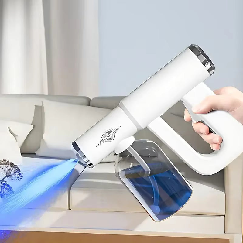 Pistolet à Vapeur Nano 300 ml Sans Fil – Pulvérisateur Électrique USB pour Coiffure et Salon