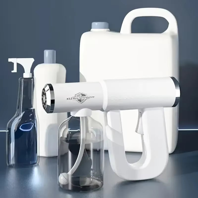 Pistolet à Vapeur Nano 300 ml Sans Fil – Pulvérisateur Électrique USB pour Coiffure et Salon