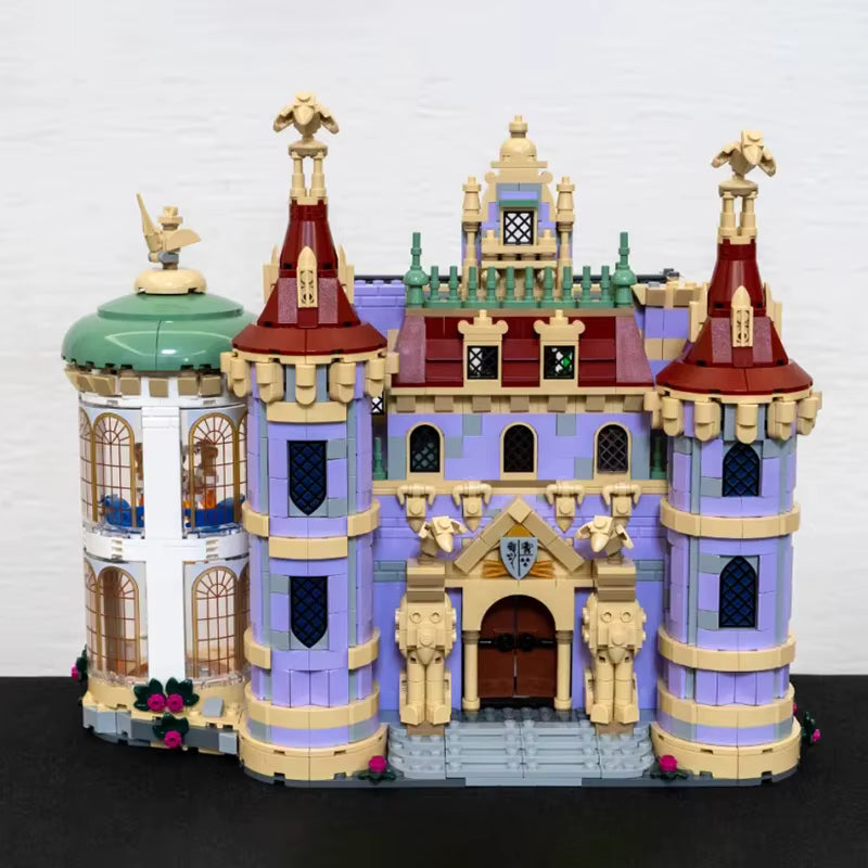 Ensemble de Blocs de Construction Château Romantique – 2916 Pièces – Modèle Princesse – Jeu de Construction Décoration – Compatible 43263
