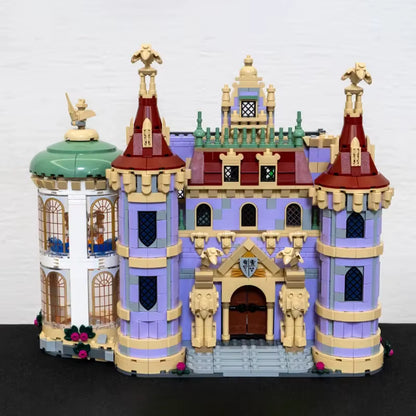 Ensemble de Blocs de Construction Château Romantique – 2916 Pièces – Modèle Princesse – Jeu de Construction Décoration – Compatible 43263
