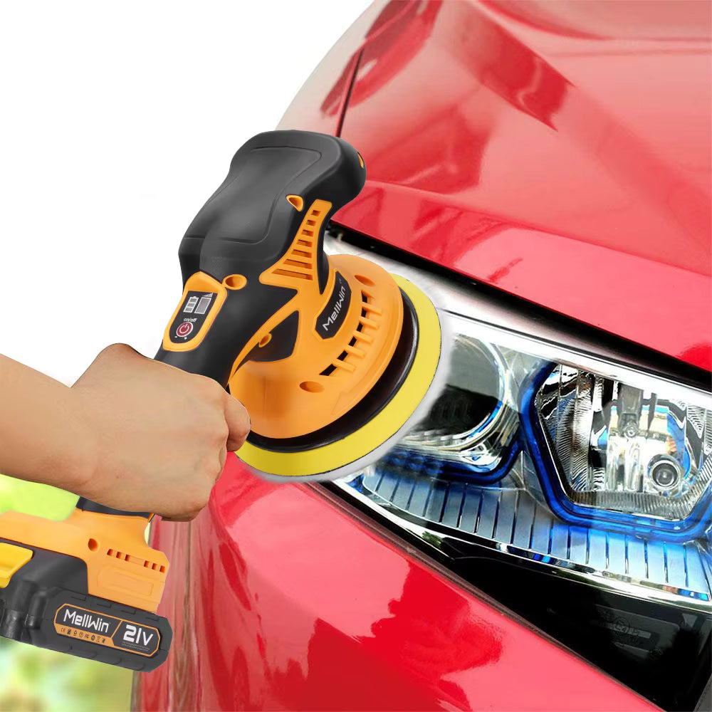 Polisseuse électrique sans fil 150 mm à 8 vitesses pour entretien automobile