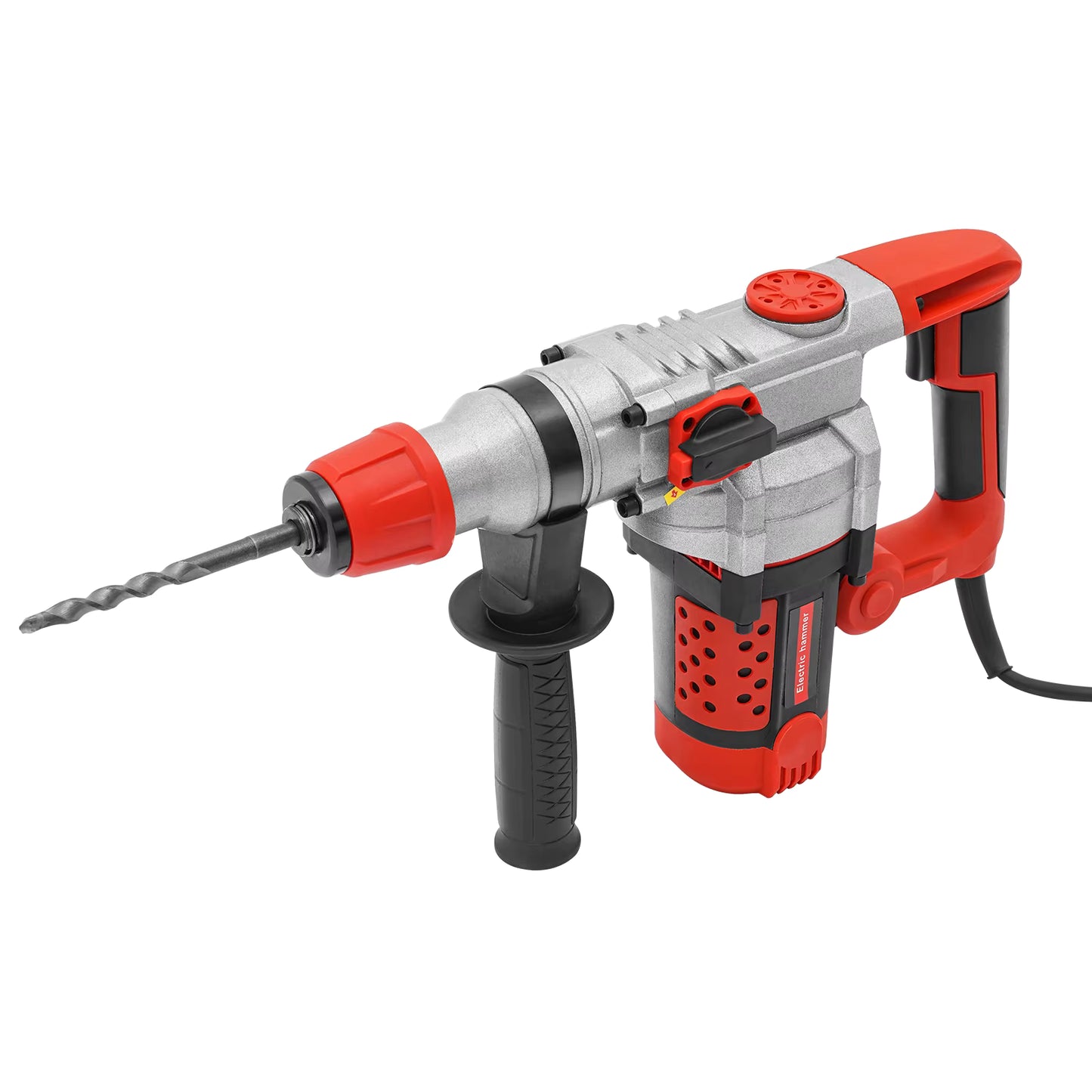 Perceuse à Percussion 2200W 4 en 1 – Marteau Perforateur Électrique Multifonction avec Forets et Coffret
