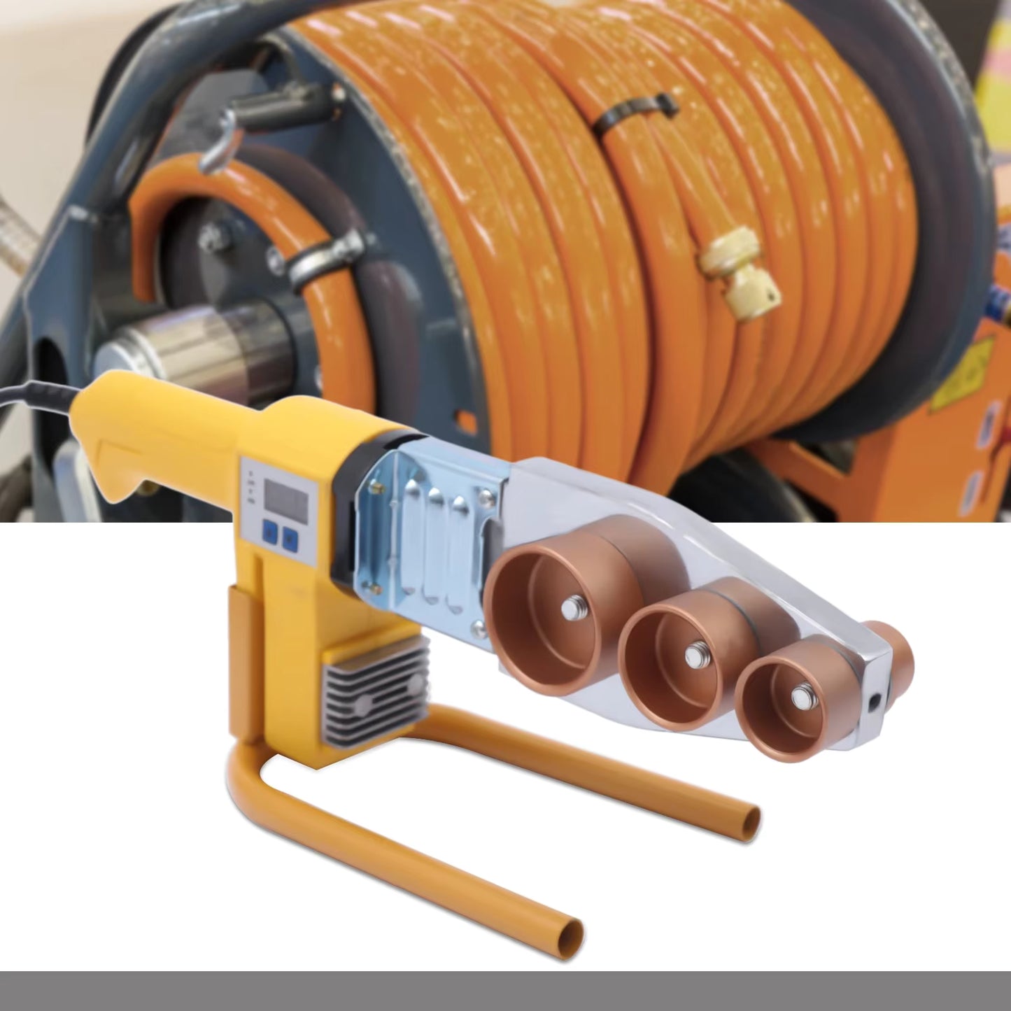 Machine à Souder Plastique 1000W 220V – Soudeuse PPR pour Tuyaux avec Température Réglable