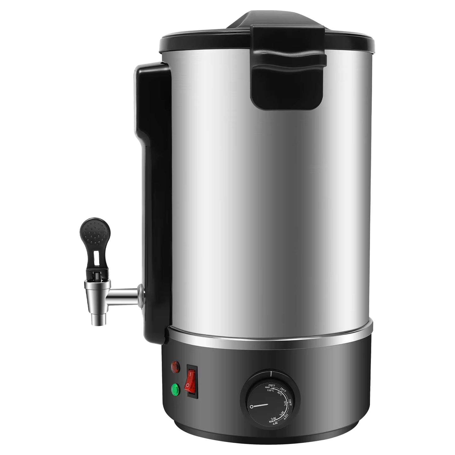 Kit de fusion de cire 12L 1100W pour fabrication de bougies DIY, pot chauffe-cire électrique avec robinet, machine à fondre cire maison professionnelle