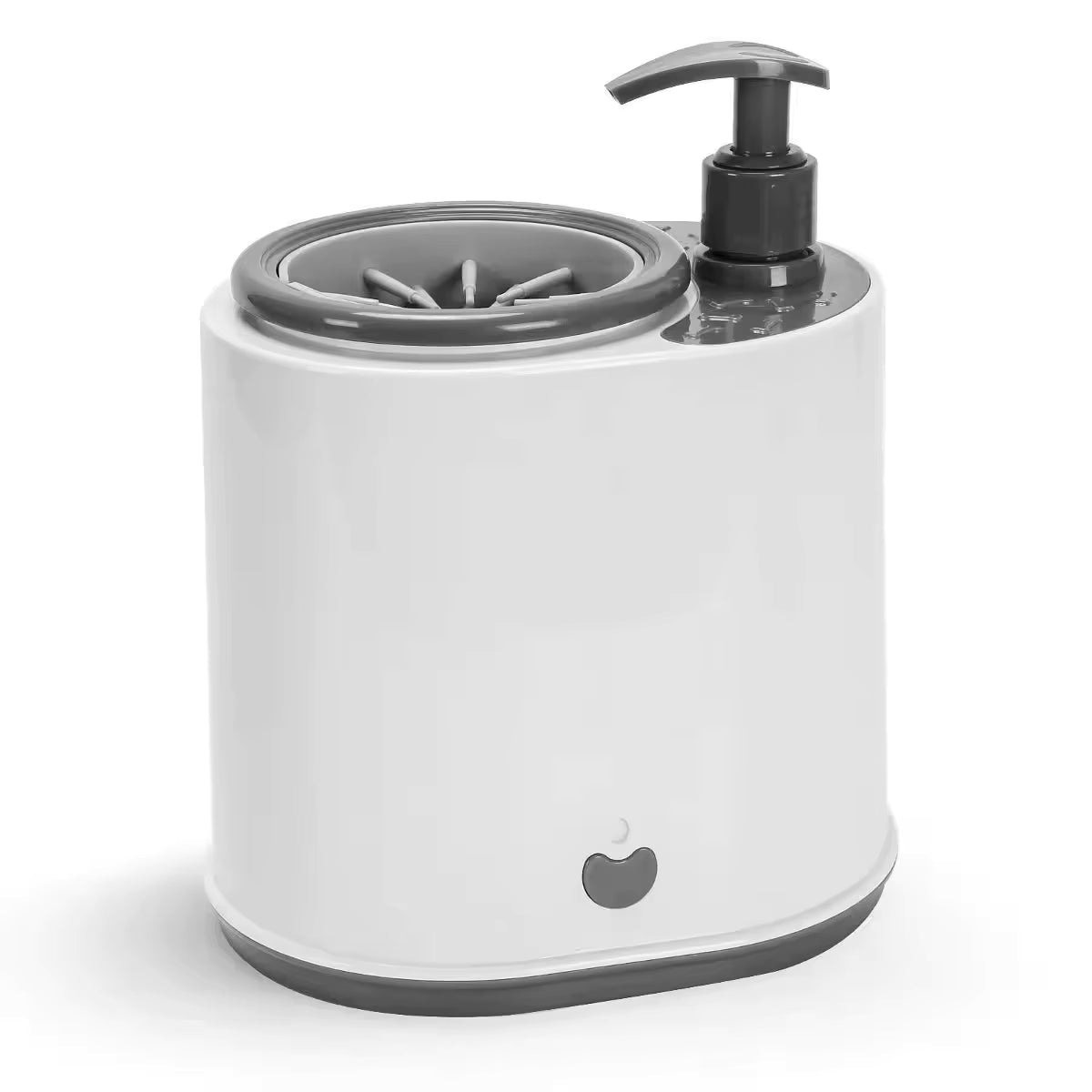 Nettoyeur Électrique de Pattes pour Chien et Chat – Machine de Lavage Automatique des Pattes d’Animaux – Système de Nettoyage Sans Essuyage – Gris