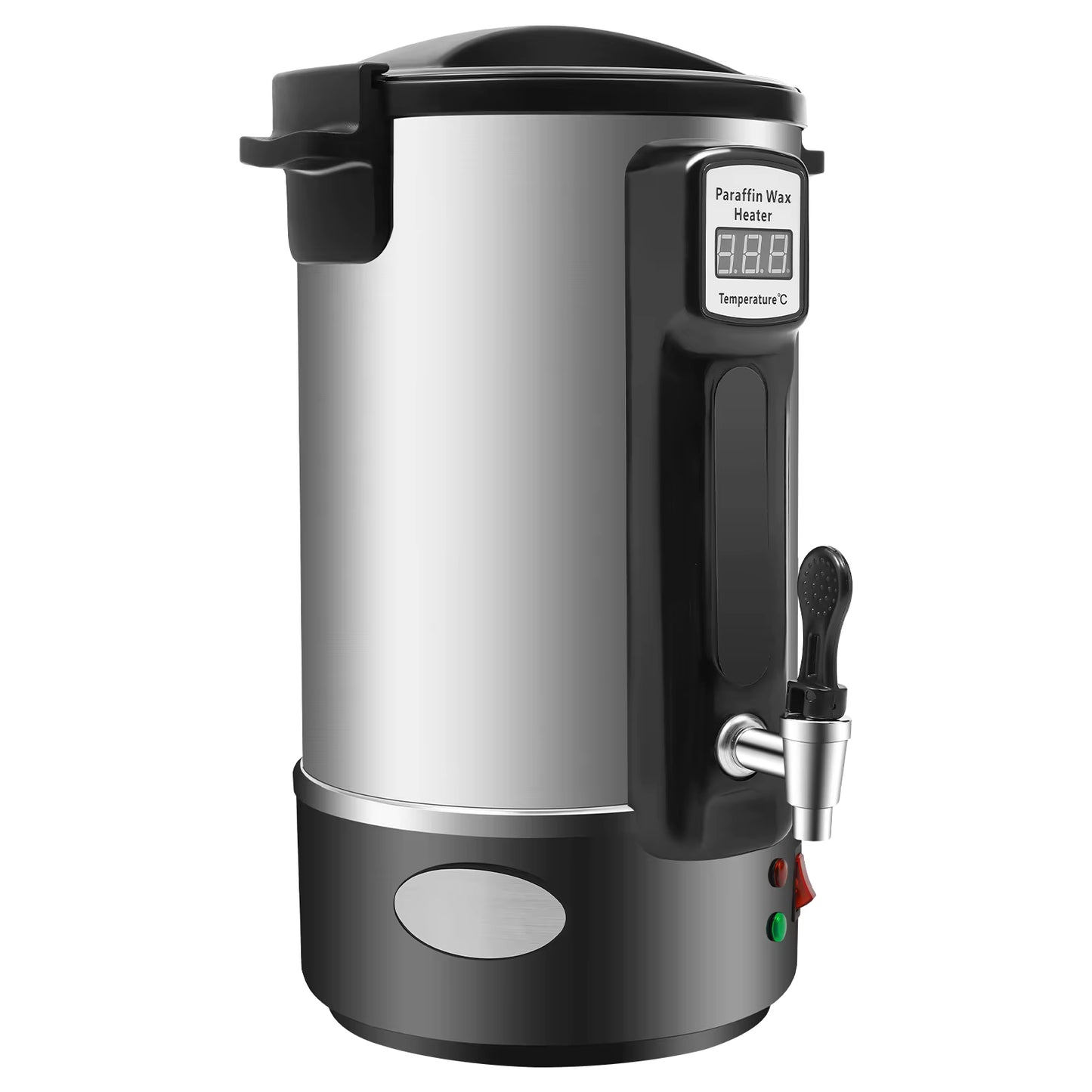Kit de fusion de cire 12L 1100W pour fabrication de bougies DIY, pot chauffe-cire électrique avec robinet, machine à fondre cire maison professionnelle
