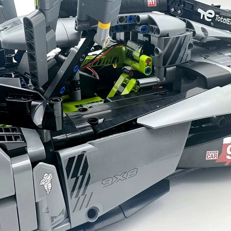 Voiture Hybride Hypercar 1775 Pièces – Blocs de Construction Technique – Modèle Compatible 42156 – Jeu Adulte & Enfant