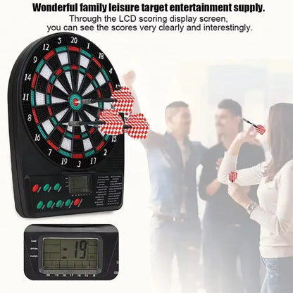 Electronic Dartboard with LCD Screen – Dartboard for Indoor Entertainment