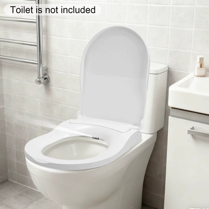 Siège WC Bidet Non Électrique – Double Buse Lavage Féminin et Arrière – Fermeture Douce