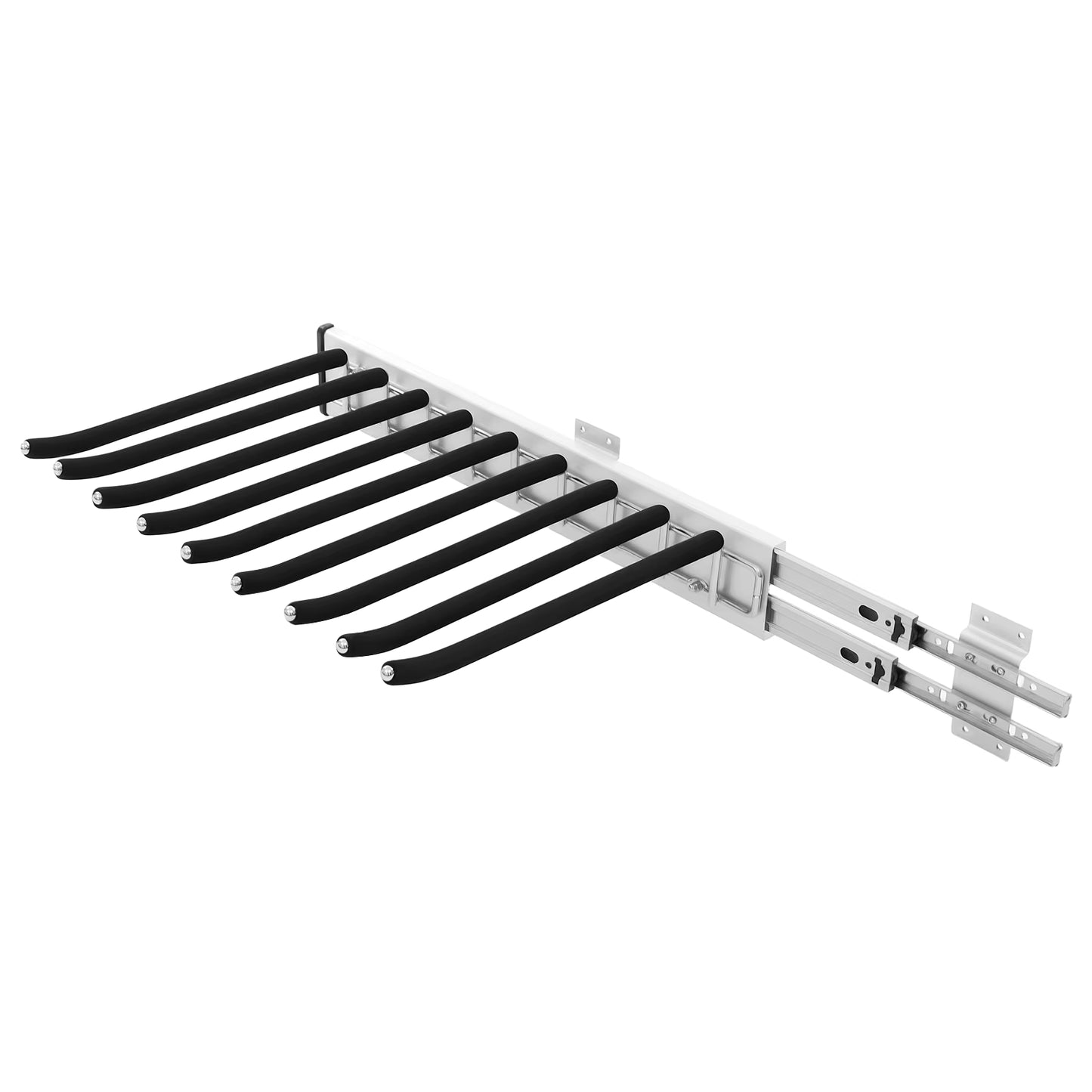Porte-pantalons extractible 9 tiges coulissant 46x32,5 cm