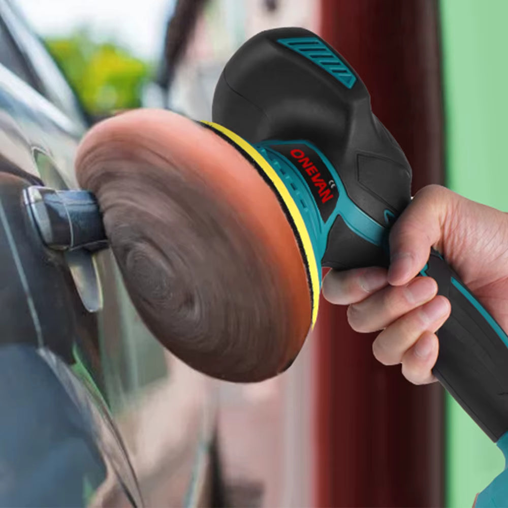 Polisseuse de voiture électrique sans fil à 6 vitesses 7 000 tr/min