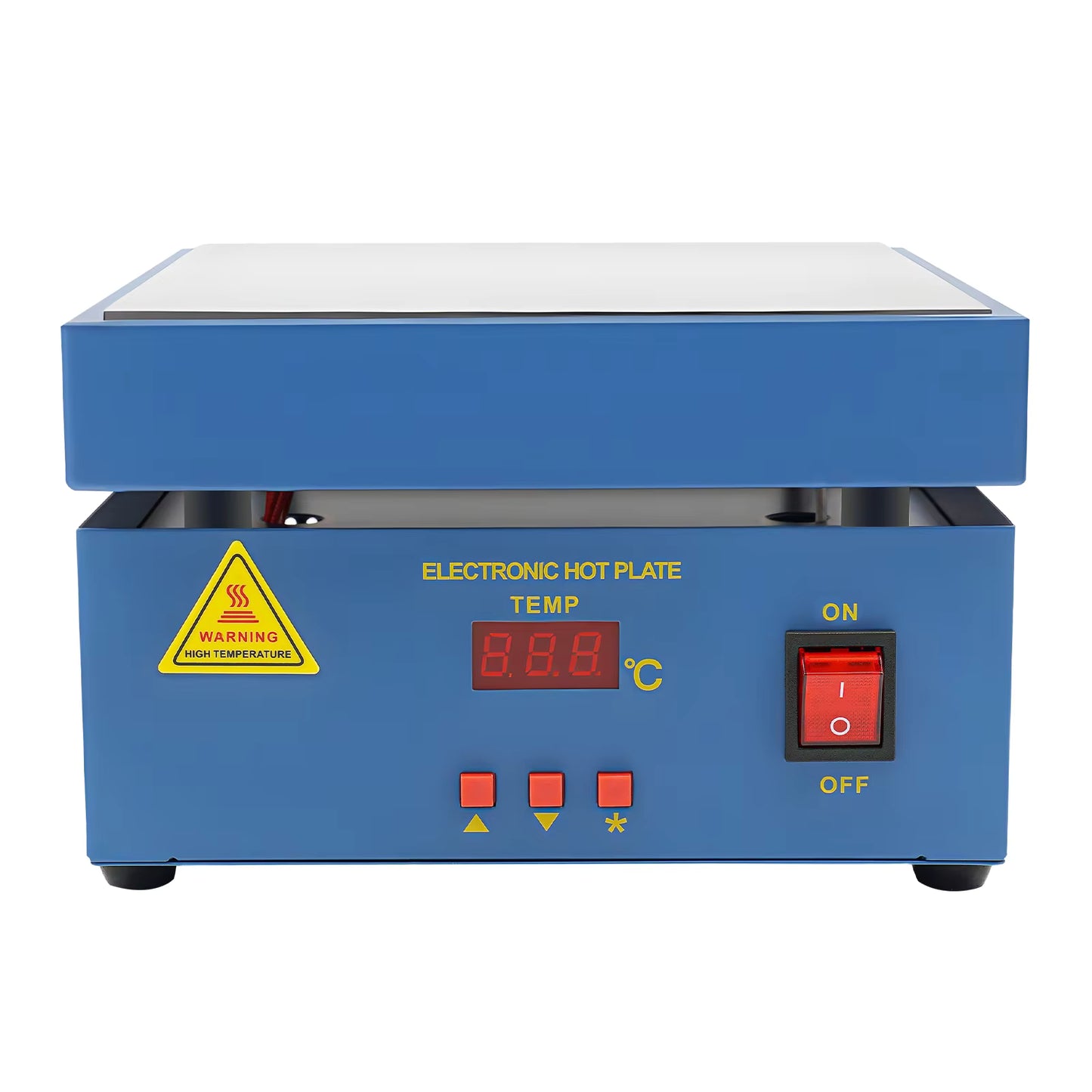 Plaque Chauffante de Soudage 800W 20x20 cm – Station de Préchauffage Électronique avec Écran LCD