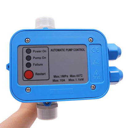 Contrôleur de Pompe à Eau IP65 10A – Interrupteur de Pression Automatique 110-240V