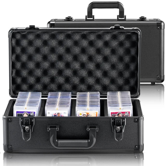 Boîte de Rangement Cartes Gradées avec Serrure – 4 ou 5 Compartiments Sécurisés