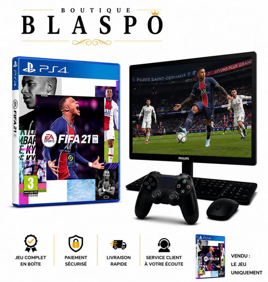 FIFA 21 PS4 Jeu de Football Simulation Sport EA Sports PlayStation 4 Version Française