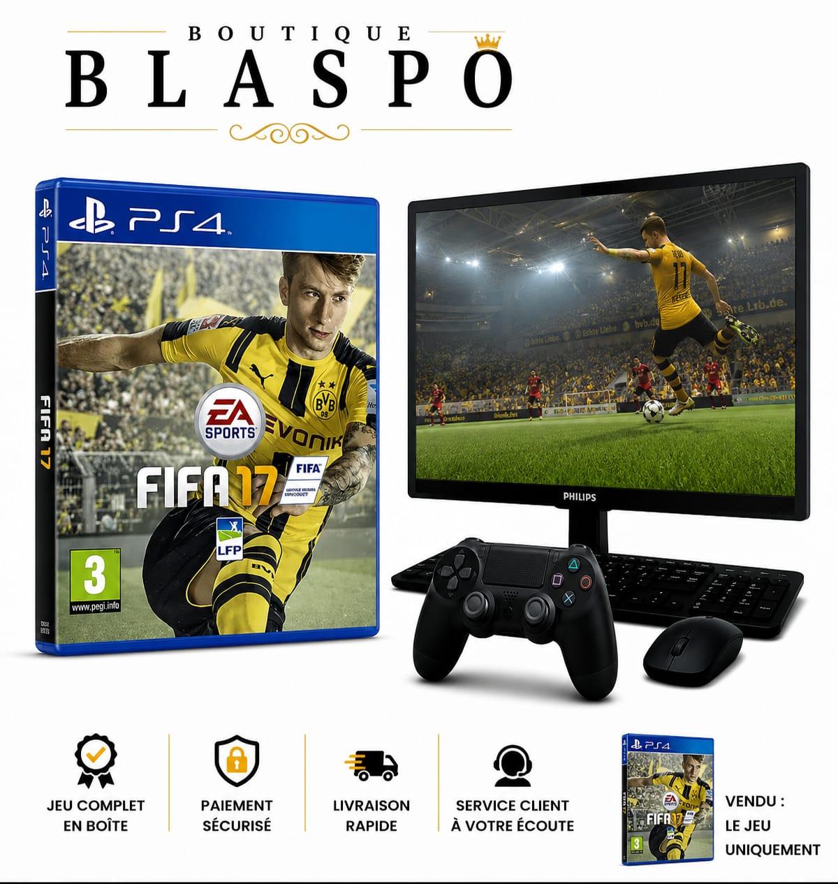 FIFA 17 PS4 Jeu de Football Simulation Sport EA Sports PlayStation 4 Version Française