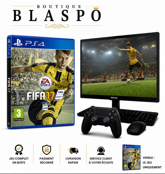 FIFA 17 PS4 Jeu de Football Simulation Sport EA Sports PlayStation 4 Version Française