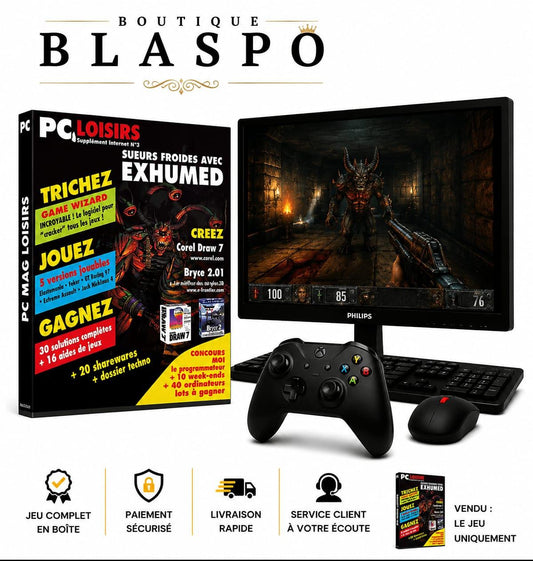 PC Mag Loisirs Supplément Interactif N°3 – CD-ROM Jeux Logiciels Multimédia