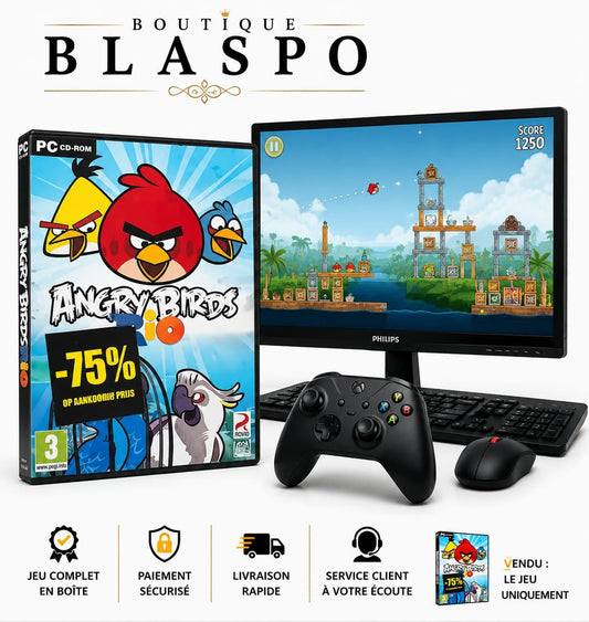 Angry Birds Rio PC CD-ROM Jeu d’Action Réflexion Aventure Rovio Entertainment Version PC