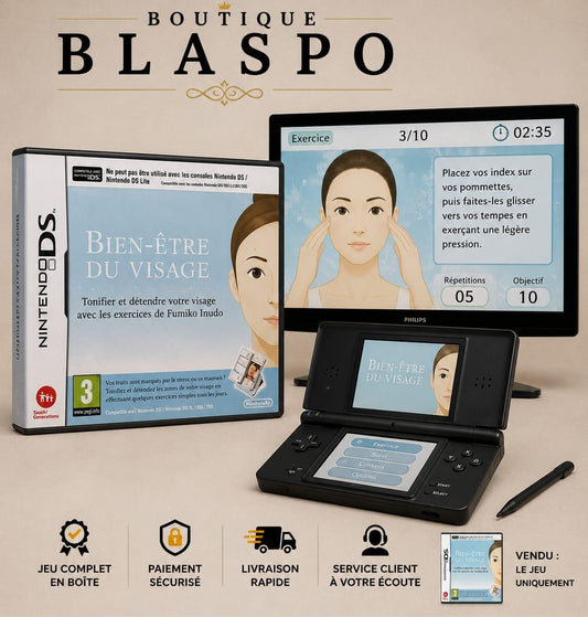 Bien-Être du Visage – Jeu Nintendo DS – Simulation Santé
