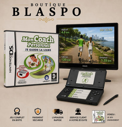Mi Entrenador Personal: Mantente en forma Nintendo DS Juego Completo Versión Francesa Ubisoft