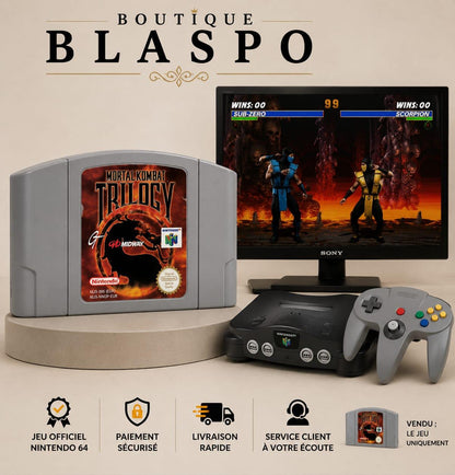 Mortal Kombat Trilogy – Jeu Nintendo 64 – Cartouche seule – Sans boîte – Version PAL Europe
