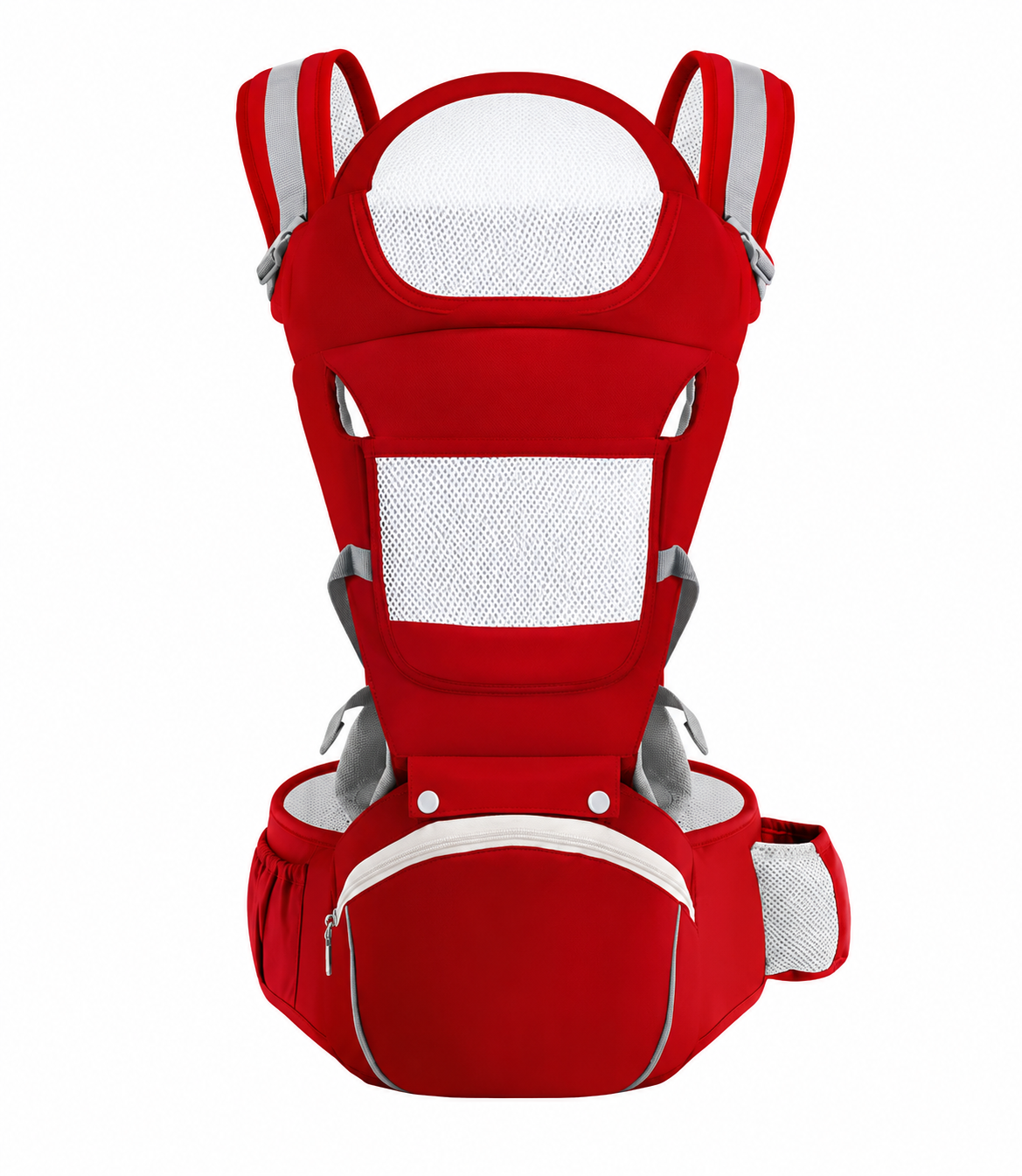 Porte-Bébé Ergonomique 3 en 1 – Siège de Hanche Réglable – Respirant – 0 à 36 Mois