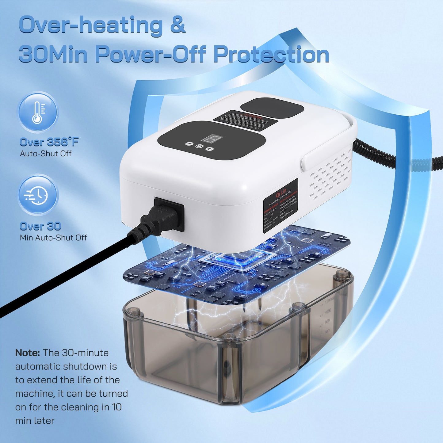 Nettoyeur Vapeur Portable 2500W – Machine Haute Température pour Maison et Voiture
