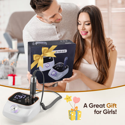 Perceuse à Ongles Électrique 50W 40 000 tr/min – Ponceuse Manucure Professionnelle Portable