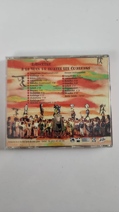L’Ancêtre –À la Voix de Toutes les Couleurs– CD audio