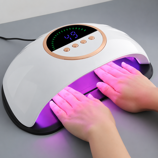 Lampe UV LED Professionnelle 69 LED pour Vernis Semi-Permanent et Gel – Sèche-Ongles avec Écran LCD, Capteur Automatique, Minuterie 10/30/60/99 s – Prise EU