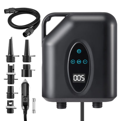 Pompe à Air Électrique 20 PSI – Compresseur Gonflable Haute Pression pour Paddle, Kayak et Bateau