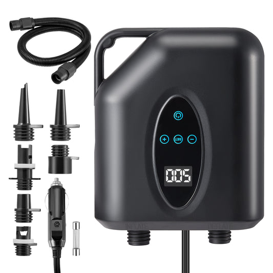 Pompe à Air Électrique 20 PSI – Compresseur Gonflable Haute Pression pour Paddle, Kayak et Bateau