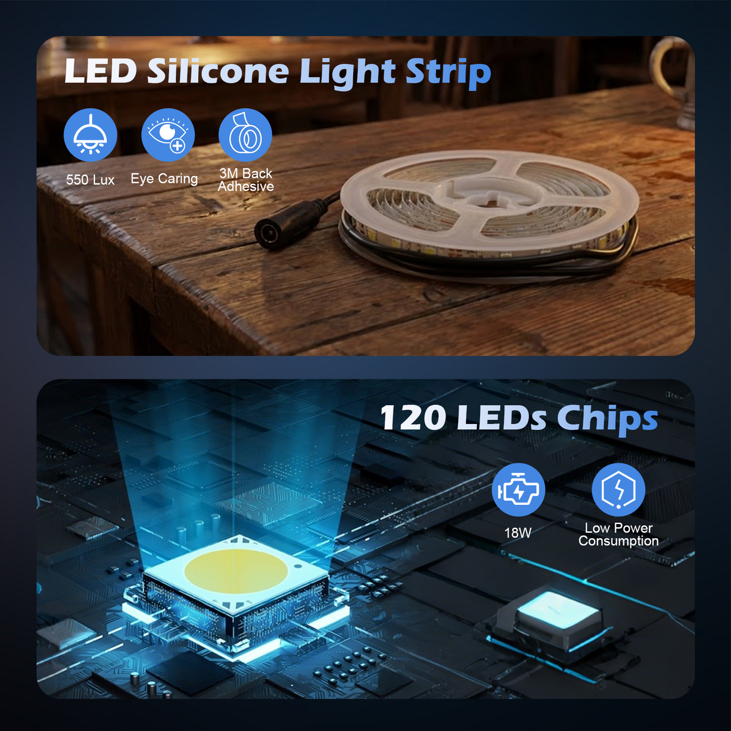 Éclairage Cible Fléchettes 360° Sans Ombre – 90 LED Luminosité Réglable – Support Compatible 45 cm
