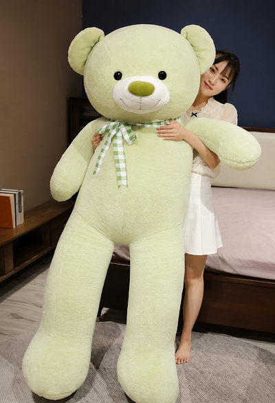 Ours en Peluche Géant 100 cm – Coussin XXL Ultra Doux | Cadeau Anniversaire, Saint-Valentin, Noël