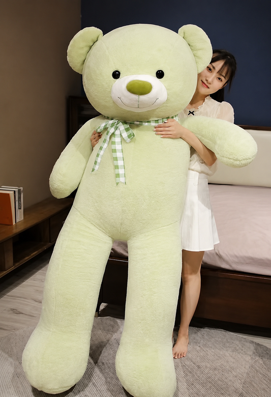 Oso de peluche gigante de 100 cm – Cojín XXL ultra suave | Regalo de cumpleaños, San Valentín, Navidad