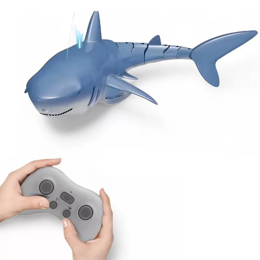 Requin Télécommandé RC 2,4 GHz – Jouet Aquatique Électrique avec Télécommande – Requin Radiocommandé pour Piscine, Lac et Bain – Cadeau Enfant