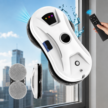 Robot lave-vitres électrique 5600 Pa avec télécommande, prise EU