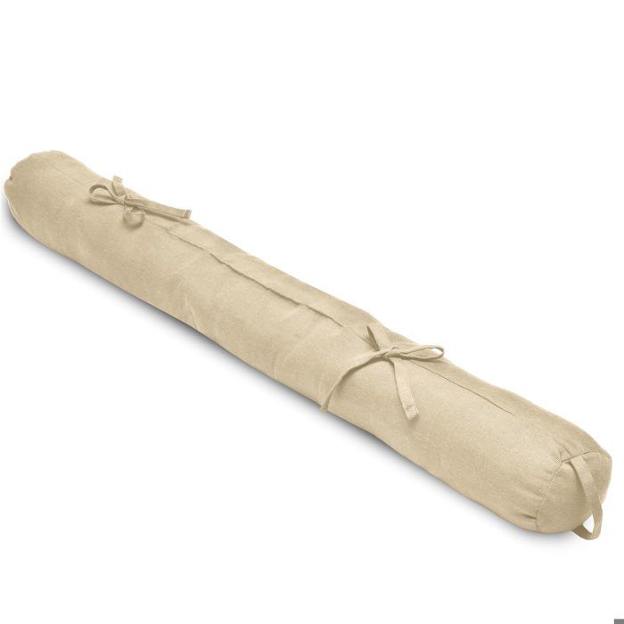Boudin de porte Beautissu Viento crème – 90 × 10 cm