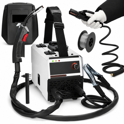 Poste à Souder MIG MMA 2-en-1 160A – Inverter IGBT, Alimentation Automatique du Fil, Portable