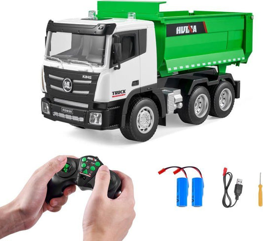 Camion Benne RC 9 Canaux – Véhicule Bulldozer Télécommandé Enfant