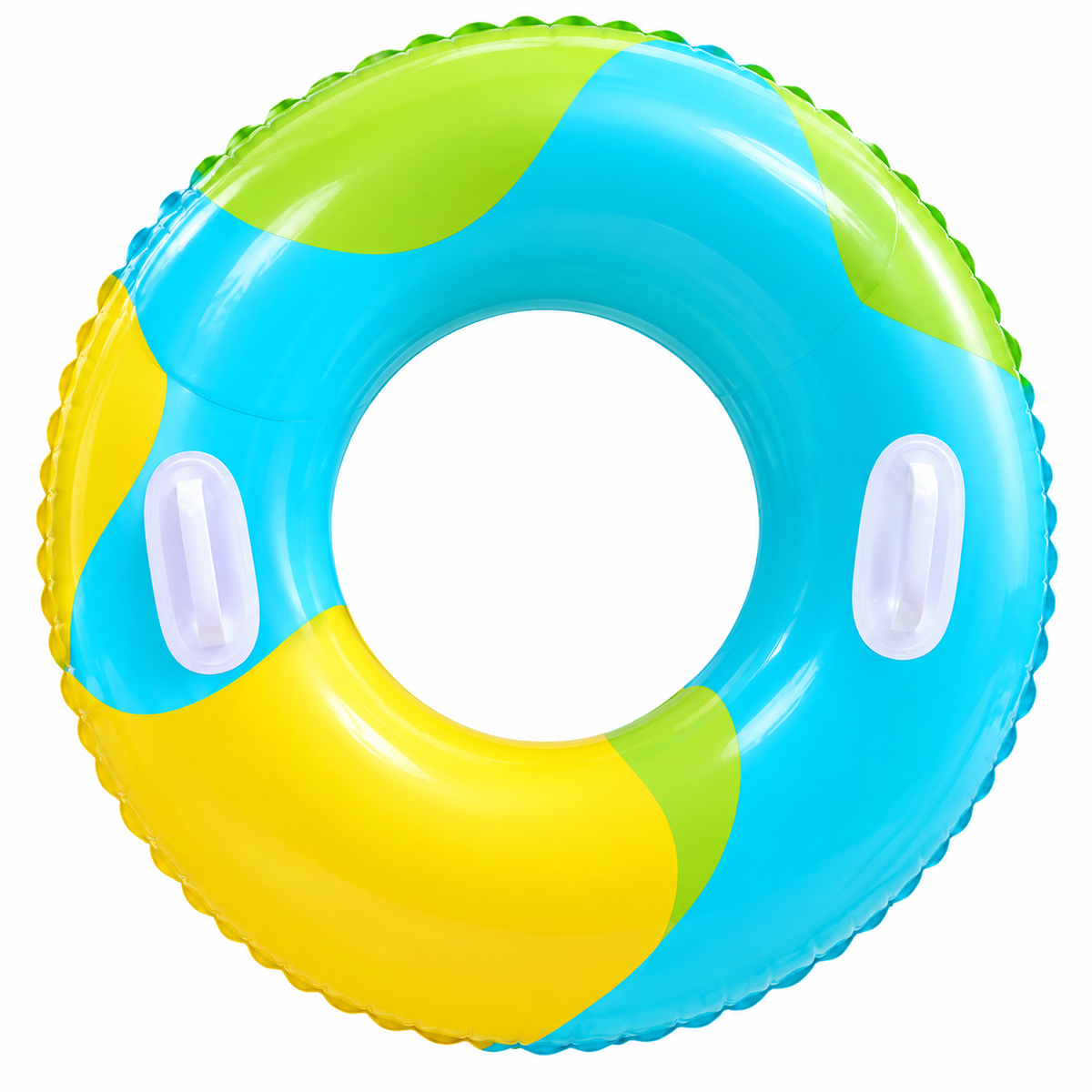 Bouée Gonflable Adulte Grande Taille 60-80 kg – Anneau de Natation Piscine et Plage