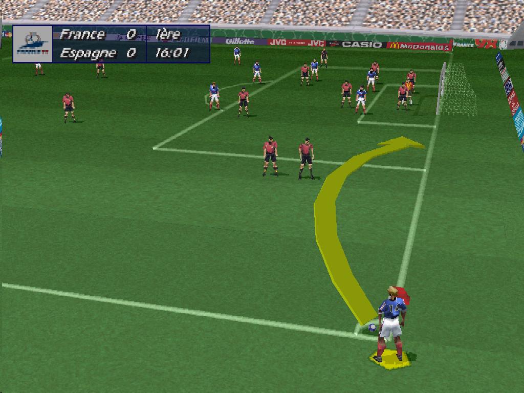 Jeu PS1 FIFA 98 – En route pour la Coupe du Monde – PlayStation – PAL