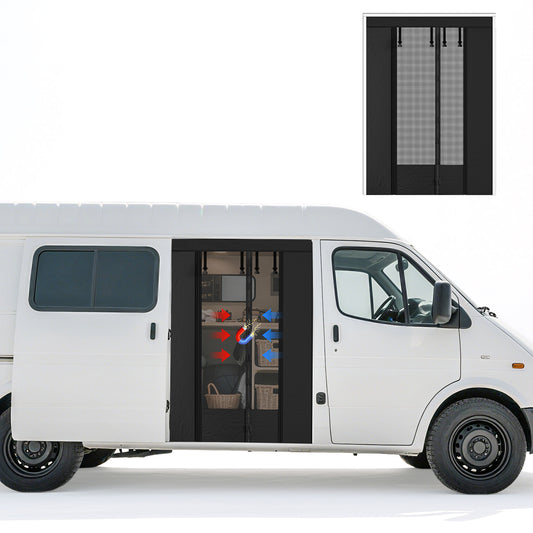 Moustiquaire Magnétique pour Porte Coulissante VW T5 T6 – Protection Anti-Insectes