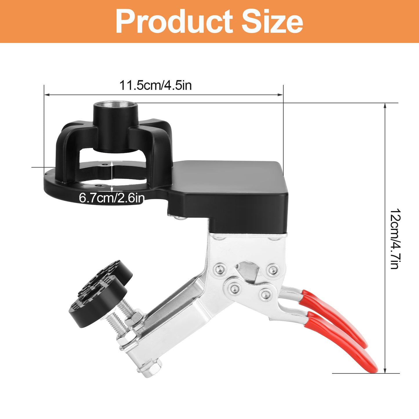 Kit Gabarit Perçage Charnière 35 mm – Guide Perceuse Porte Armoire – Localisateur Trou Charnière Invisible