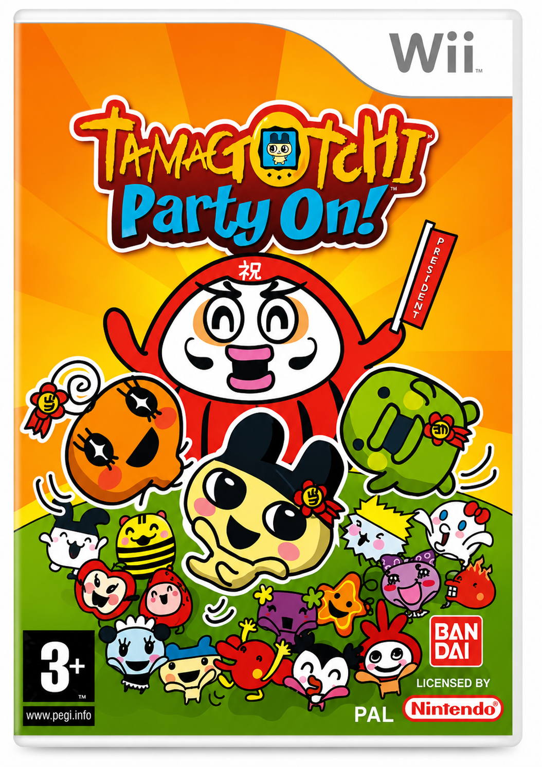 Tamagotchi Party On! – Jeu Wii | Fête & Mini-Jeux Familiaux | Multijoueur | PAL | Bandai