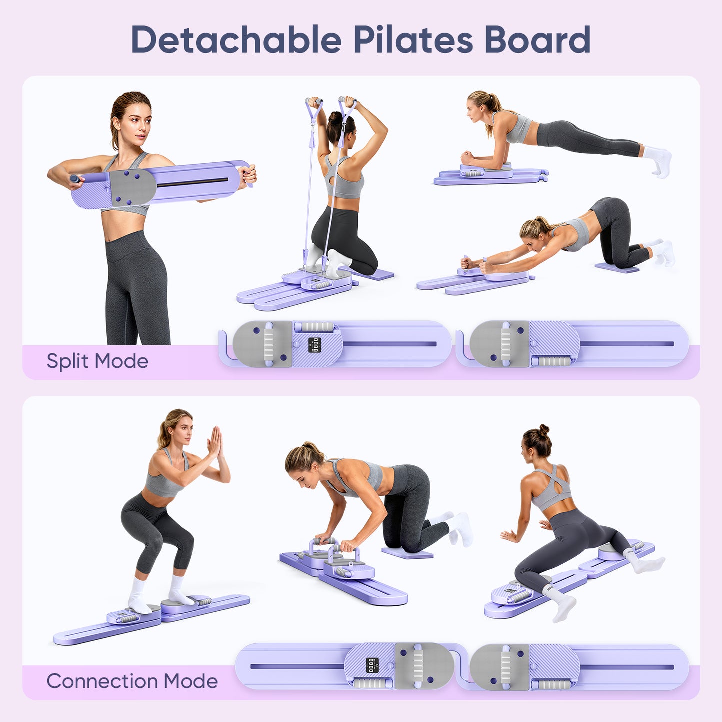 Planche d’Exercice Abdominale Multifonctionnelle avec Résistance à Rebond – Entraîneur de Musculation à Domicile pour Abdominaux, Bras et Jambes